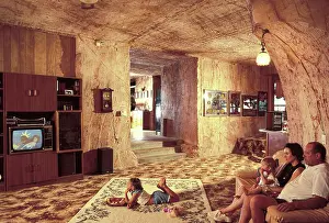 Miners: MinerIs underground home Zoe Pollard and family