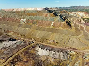 Mining: Mining waste dump and extremely mineral-rich ground