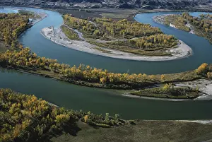Confluence: Missouri and Yellowstone Rivers
