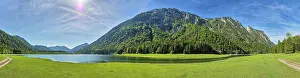 Chiemgau: Mittersee, Ruhpolding municipality, Bavaria, Germany
