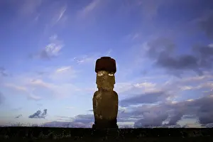 Moai: Moais on Ahu Ko Te Riku and Ahu Tahai (ahu are