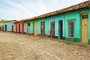 Houses: Modest dwellings in the colonial old town. Trinidad