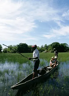 Canoes: Mokoro canoe - traditional dug out
