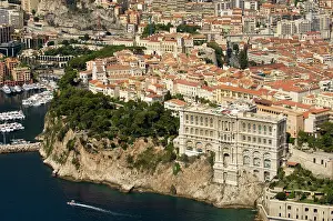 Monte: Monaco Oceanography Museum and Monaco, View