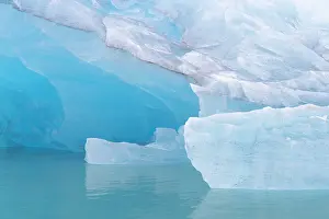 Climate Change: Monacobreen ice floe