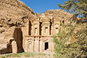 Carving: The Monastry or El Deir, Petra, UNESCO World