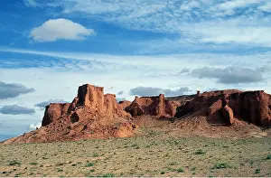 Bayan: MONGOLIA - Bayan Dzag / Flaming Cliffs, Cretaceous