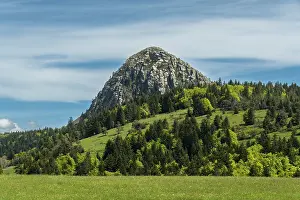 Volcano: Mont Gerbier-de-Jonc, Source of the Loire River in the Monts