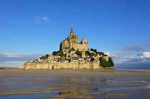 Churches: Mont-Saint-Michel, Benedictine abbey, Normandy