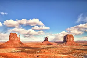 Mittens: Monument Valley - with the Mittens and Merrick Butte