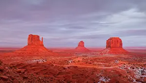 Mittens: Monument Valley with the Mittens and Merrick Butte