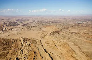 Dyke: The Moon Valley from the air - landscape showing