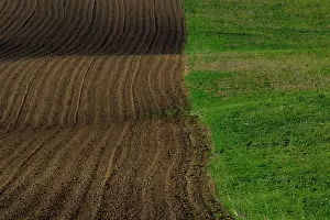 Undulating: Moravian landscapes of wavy fields with a wealth
