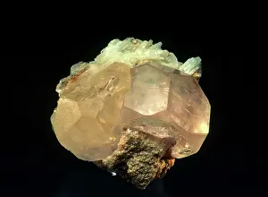 Matrix: Morganite Beryl