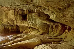 Moria: Moria Gate Arch - by water sculpted limestone formations