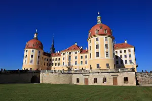 Saxon: Moritzburg Castle, near Dresden, Saxony, Germany, Europe