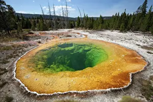 Thermal: Morning Glory Pool, Upper Geyser Basin, Yellowstone