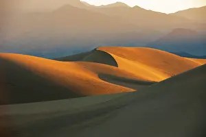 Mojave: Morning light at the Mesquite Sand Dunes, Death