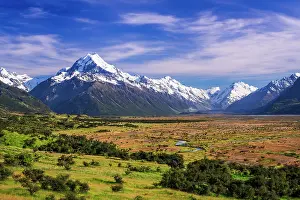 Polynesia: Morning light on Mount Cook, Aoraki Mount Cook National