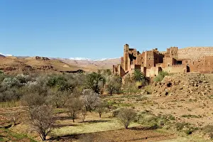 Kasbah: Morocco - The beautiful Tamdaght kasbah (= fortress)