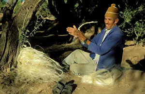 Ropes: Morocco - Berber in the Skoura oasis just south