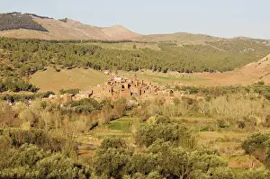Berbers: Morocco - Berber village between Marrakesh and