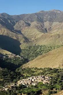 Berbers: Morocco - Berber villages and terraced fields in