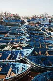 Ports: Morocco - The fishing port of Essaouira, which