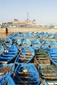 Ports: Morocco - The fishing port of Essaouira, which