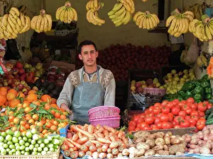 Essaouira: Morocco - Greengrocery in the Medina (= the original