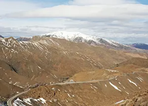 Access: Morocco - The impressive access road to the Tizi-n-Tichka