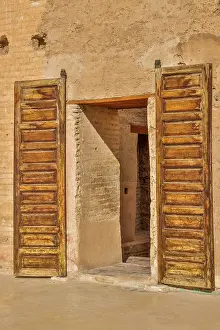 Window: Morocco, Marrakech. Badii Palace