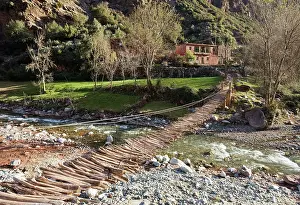 Plank: Morocco - A plank bridge often is the only access