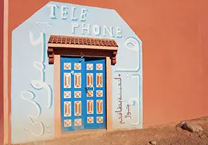 Dades: Morocco - Public telephone shop in the Dades Gorge