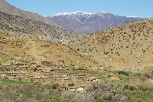 Berbers: Morocco - Rooftop satellite dishes evidence the