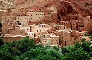 Villages: MOROCCO - Village in Dades Valley