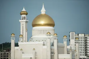 Bandar: Mosque Opulent Sultan Omar Ali Saifuddien Mosque