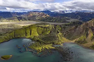 Lava: Moss-covered lava field, Landmannalaugar