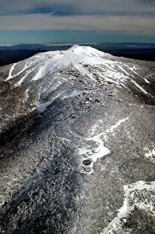 Buller: Mount Buller Alpine Resort.aerial view in winter