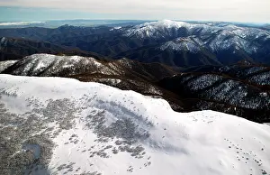 Stirling: Mount Buller from Mount Stirling. Northeastern