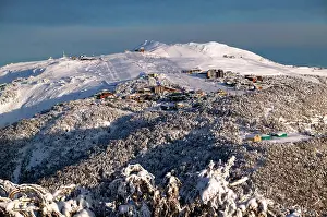 Buller: Mount Buller Ski Resort from Corn Hill.Mount Buller