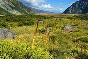 Faded: Mount Cook National Park - view from the entrance