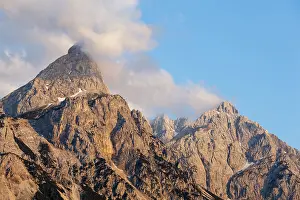 Jagged: Mount Ehrwalder Sonn Spitze and Mt. Gruensteinnear