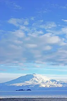 Shelf: Mount Erebus in the Sunlight