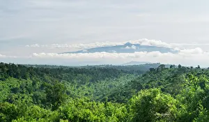 Aberdare: Mount Kenya National Park seen from the