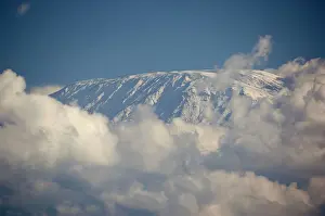 Kilimanjaro: Mount Kilimanjaro snow covered peak - Kibo Summit