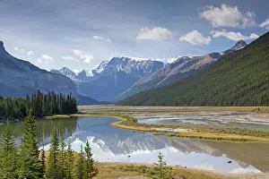 Icefields: Mount Kitchener reflection