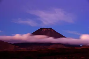 Perfectly: Mount Ngauruhoe - peak of perfectly shaped volcanoe