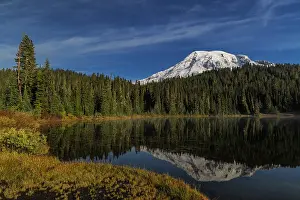 Danita Delimont: Mount Rainier in Reflection Lake in Mount Rainier National