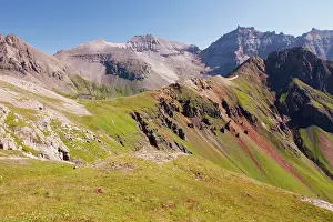 Juan: Mount Sneffels (14150 ft) and high peaks around